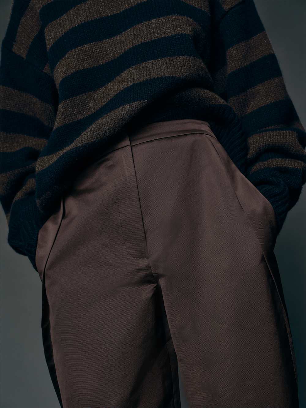 Reformation Jasper Pant - Chocolate Brown