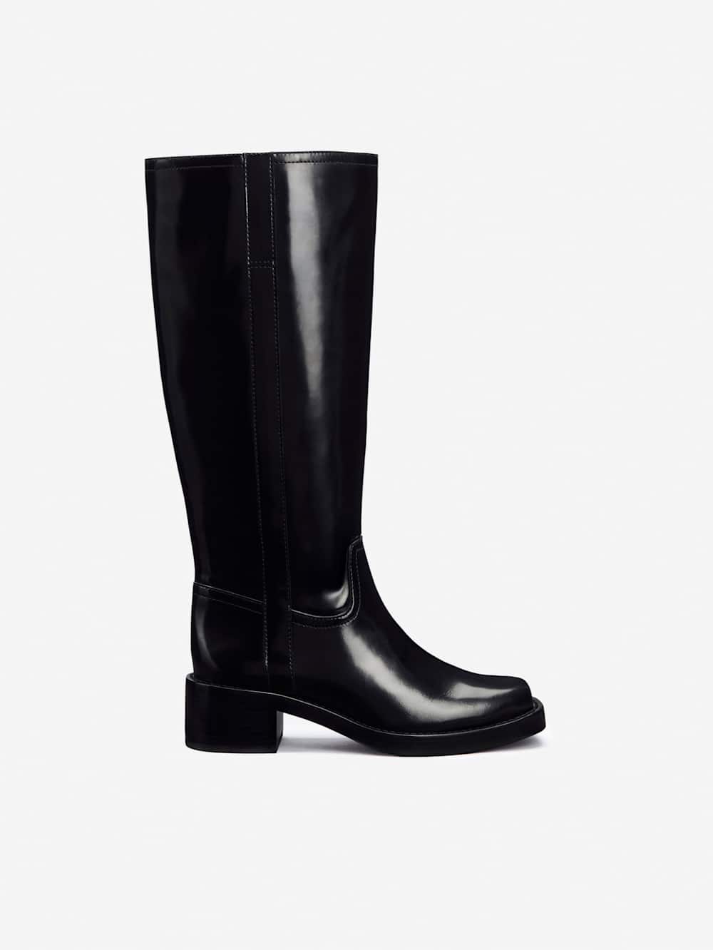 Reformation Frances Knee High Boot - Black