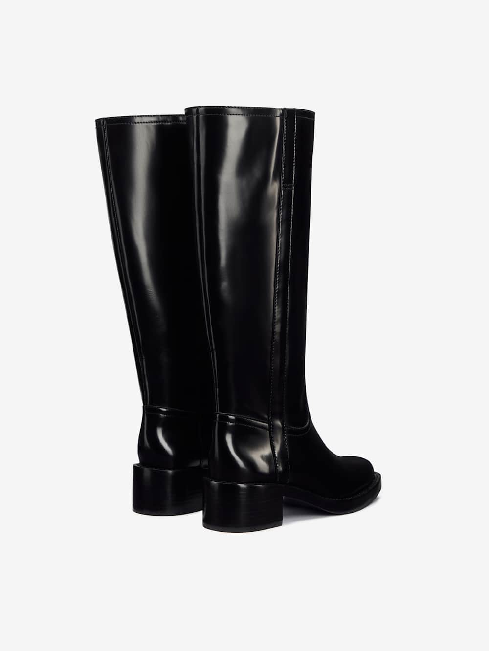 Reformation Frances Knee High Boot - Black