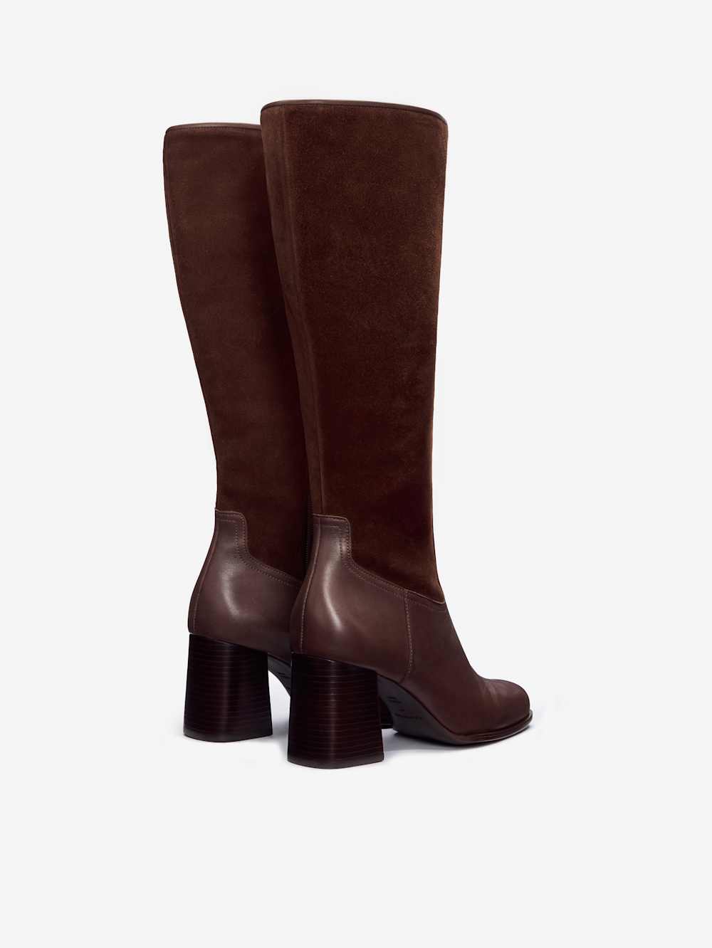 Reformation Frederique Knee High Boot - Oak Suede