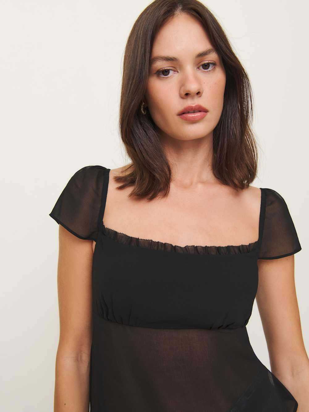Reformation Lucelia Top - Black