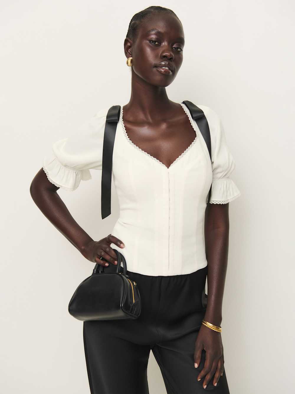 Reformation Inara Top - Gossamer