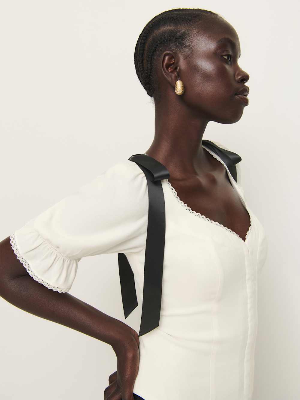 Reformation Inara Top - Gossamer