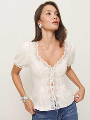 Reformation Minette Top - Gossamer