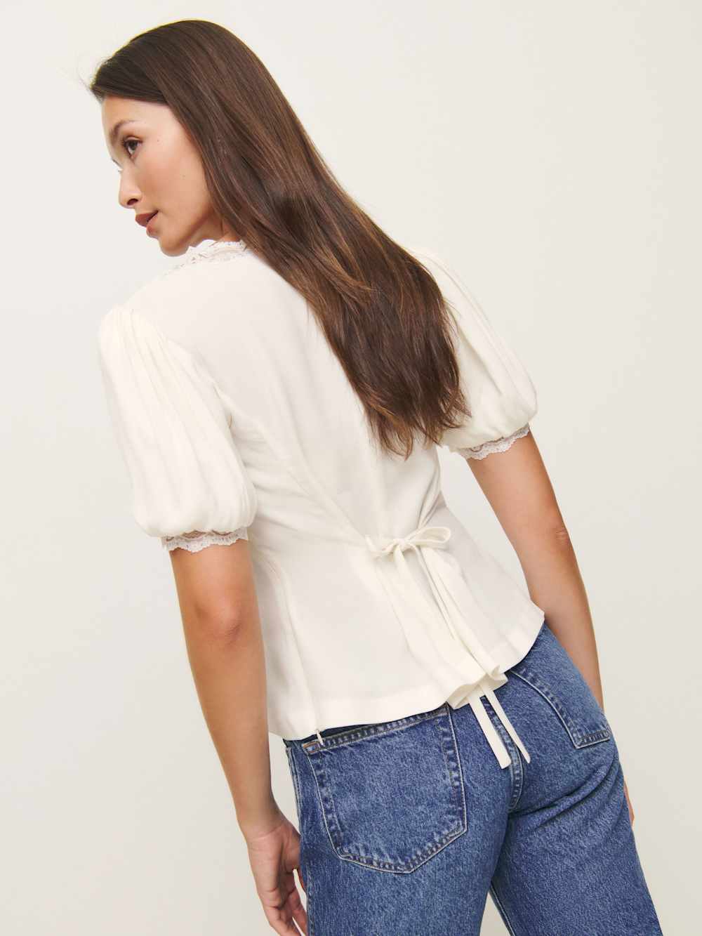 Reformation Minette Top - Gossamer
