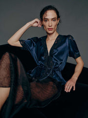 Reformation Wayne Top - Navy