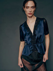 Reformation Wayne Top - Navy