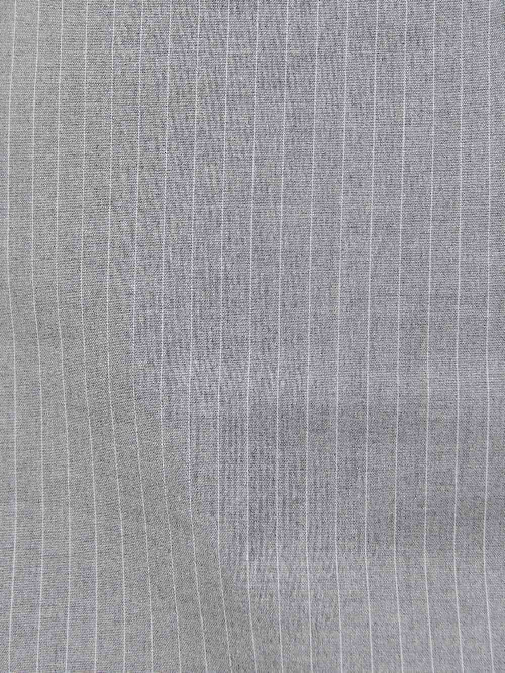 Reformation Angelo Dress - Grey Pinstripe