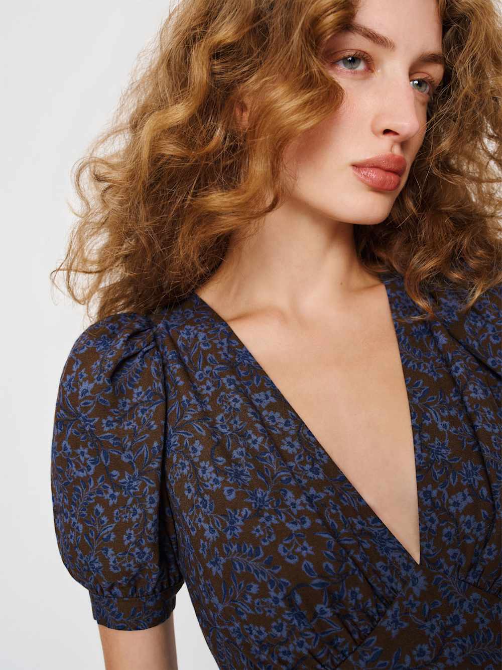 Reformation Naira Dress - Indigo Girl