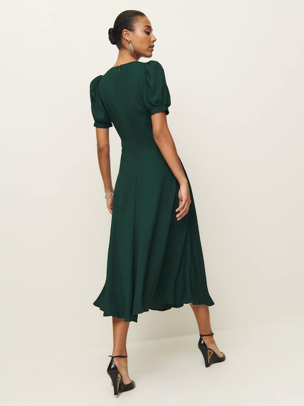 Reformation Naira Dress - Forest