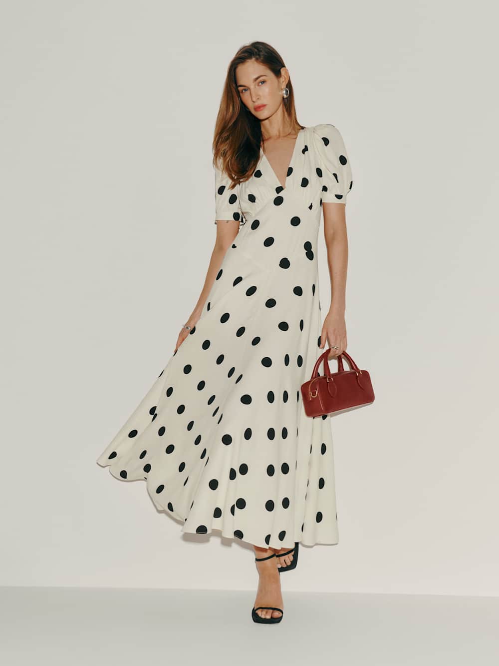 Reformation Naira Dress - Pluto Dot