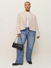 Reformation Owen Jacket Es - Cream