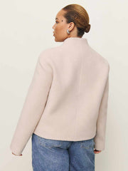 Reformation Owen Jacket Es - Cream