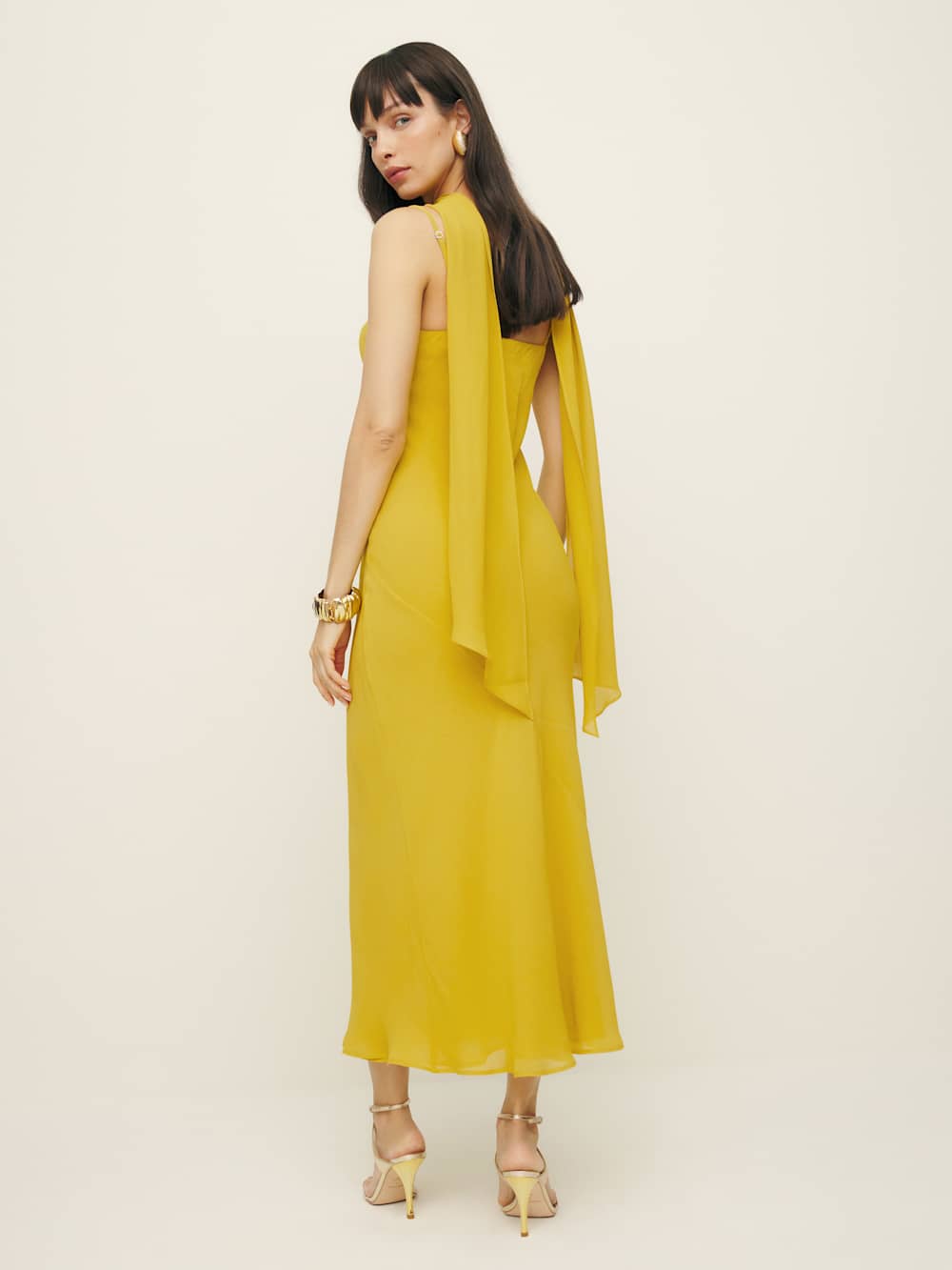 Reformation Jimmie Dress - Turmeric