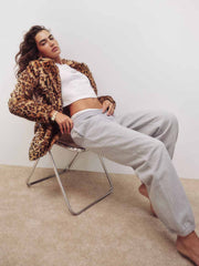 Reformation Skye Boyfriend Sweatpant - Heather Grey