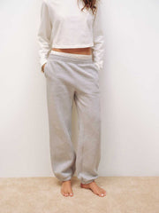Reformation Skye Boyfriend Sweatpant - Heather Grey