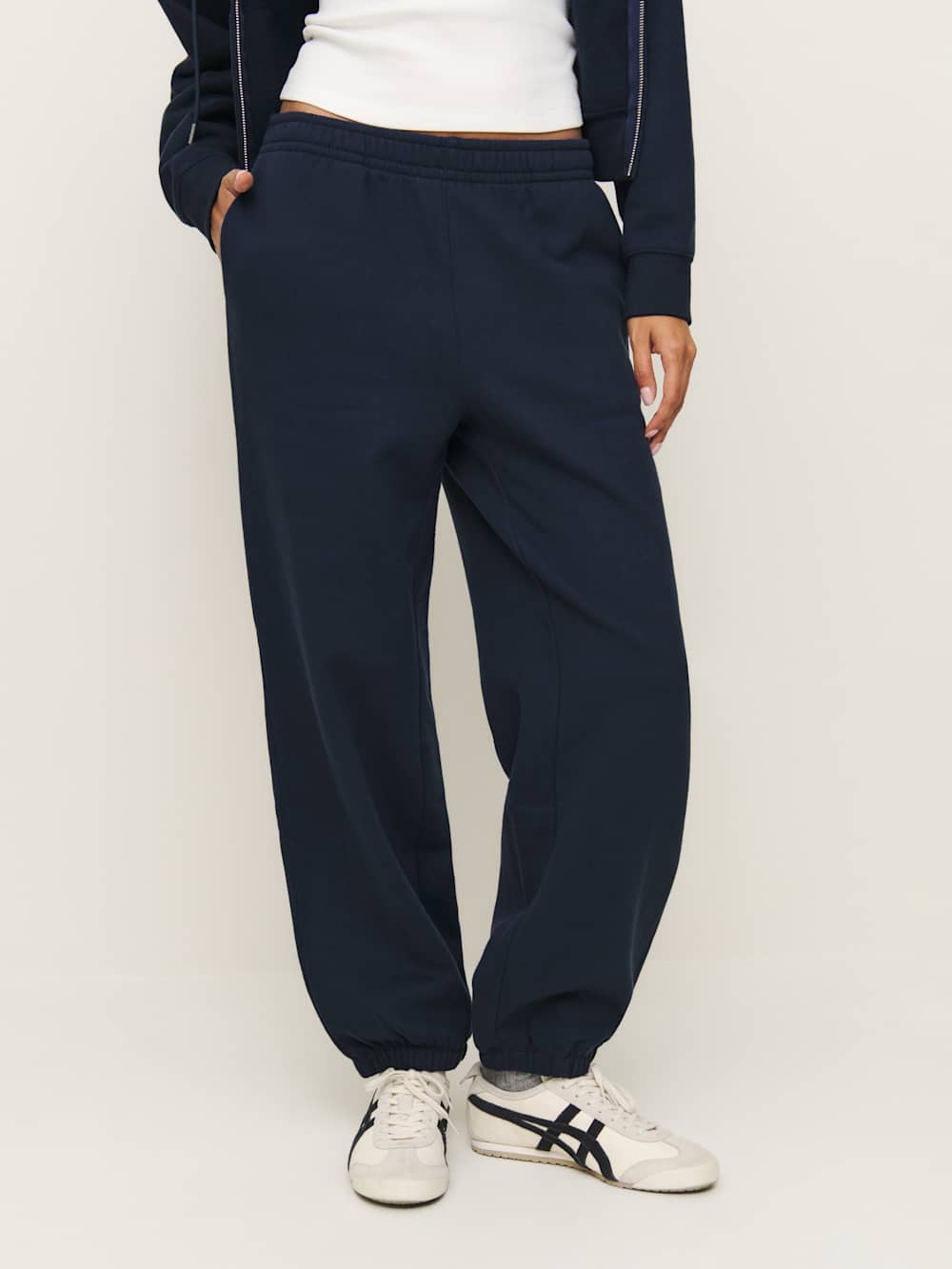 Reformation Skye Boyfriend Sweatpant - Midnight