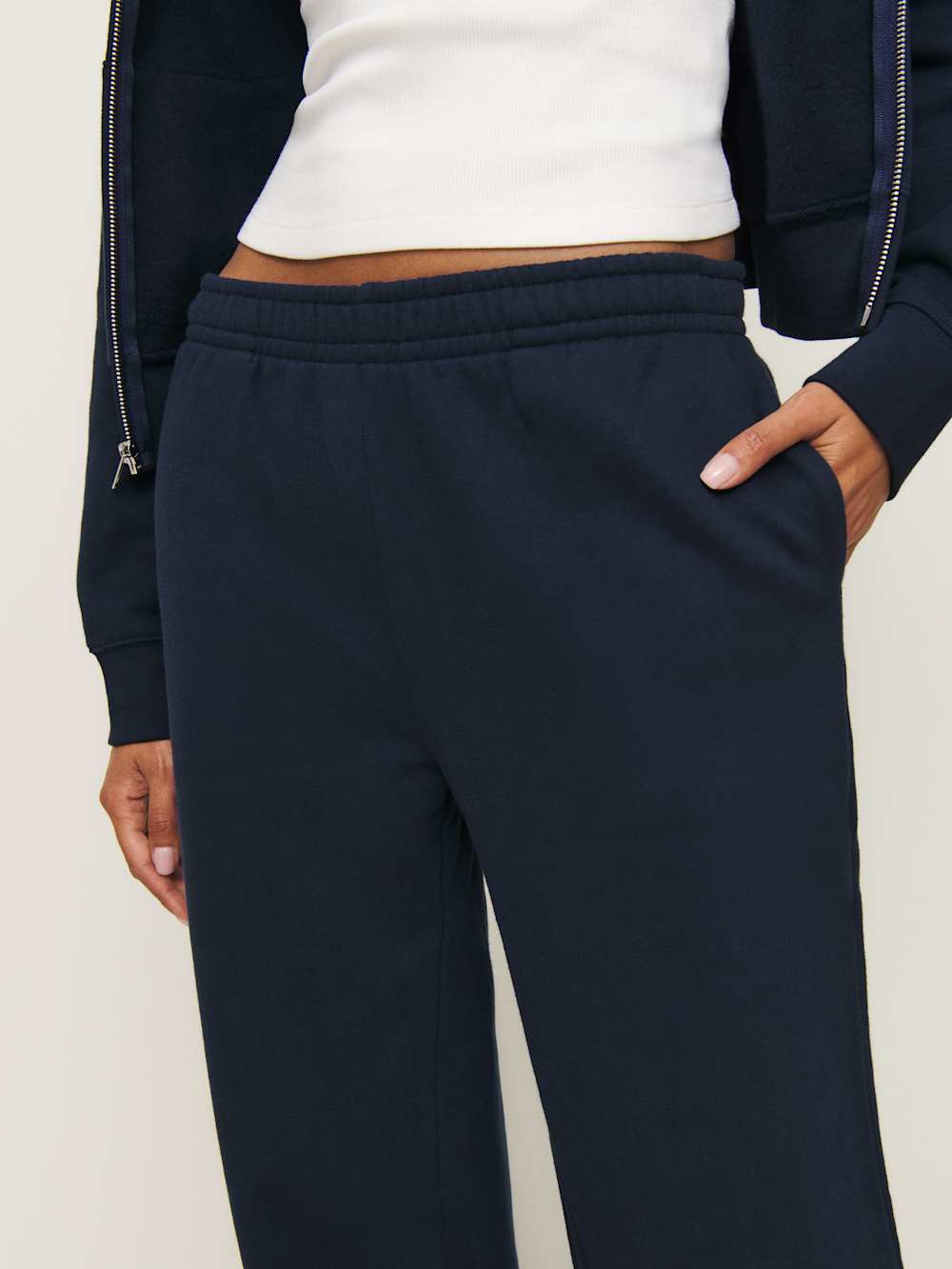 Reformation Skye Boyfriend Sweatpant - Midnight