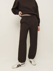 Reformation Skye Boyfriend Sweatpant - Mole