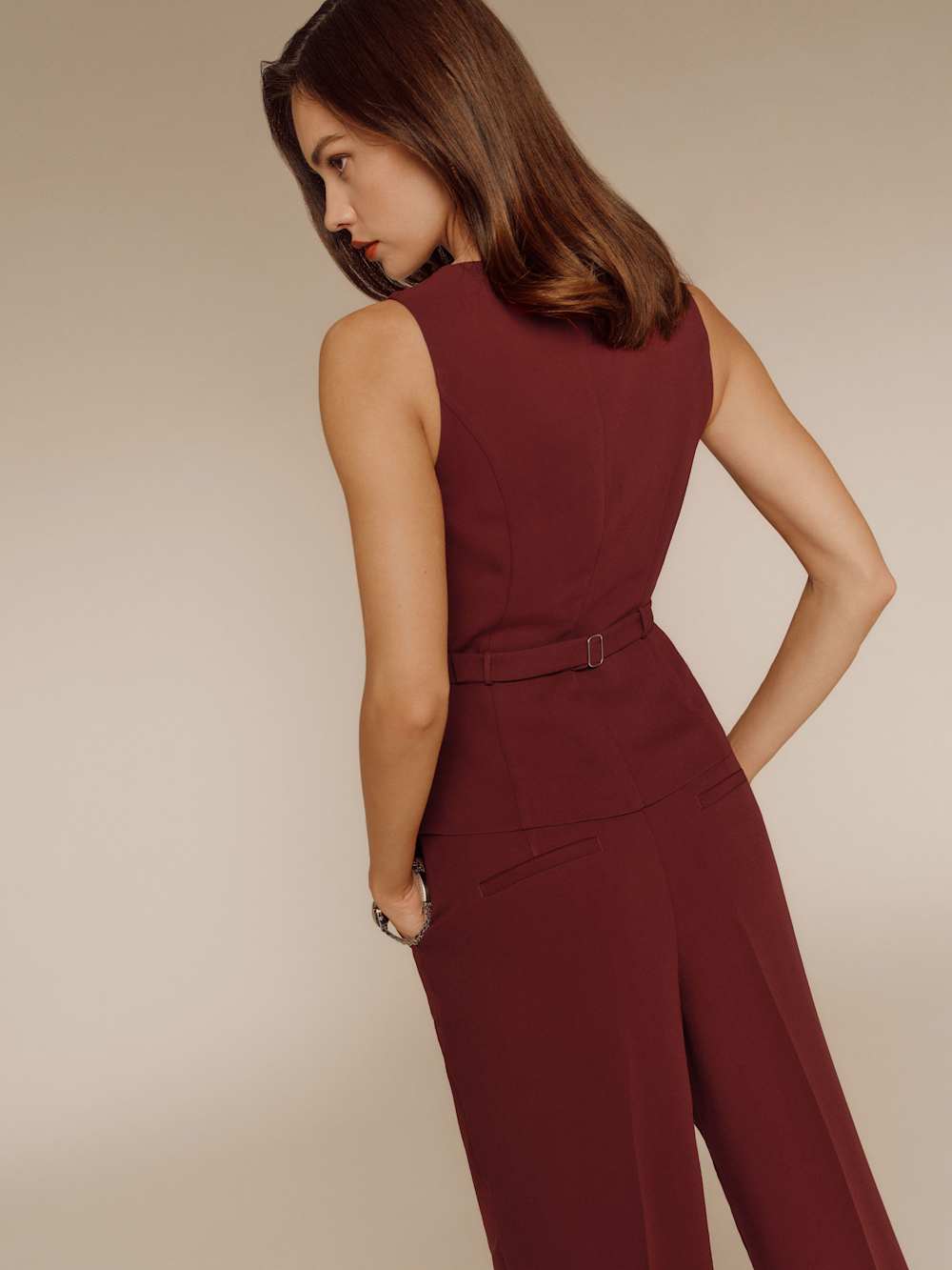 Reformation Delanie Top - Chianti