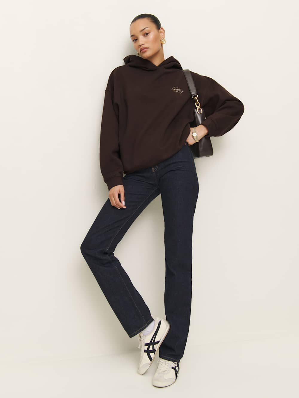 Reformation Tessa Hoodie - Playing Cards