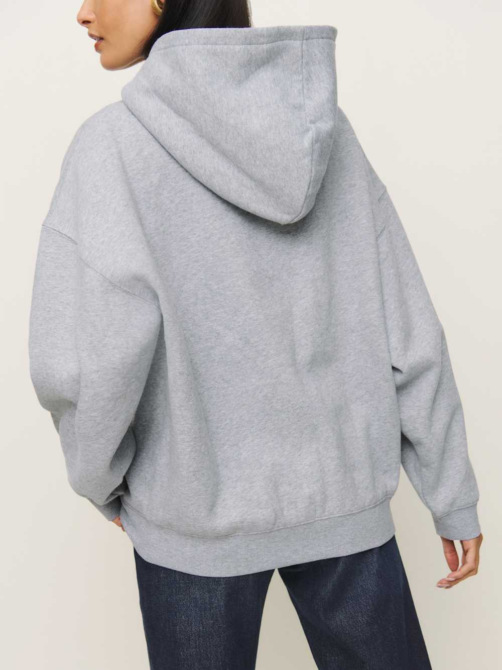 Reformation Tessa Hoodie - Heather Grey