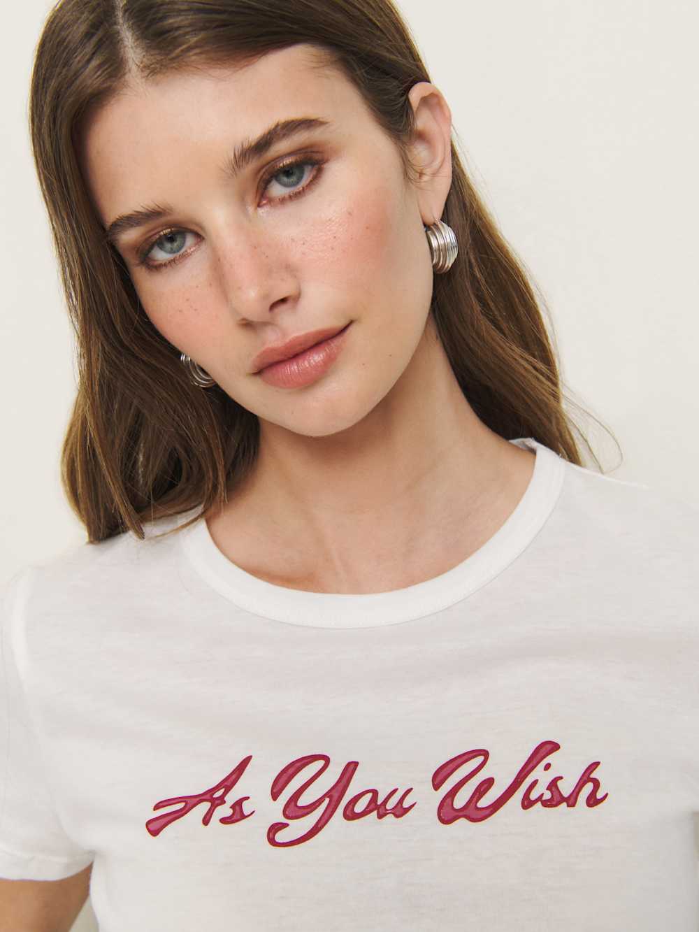 Reformation Max Slim Tee - As You Wish