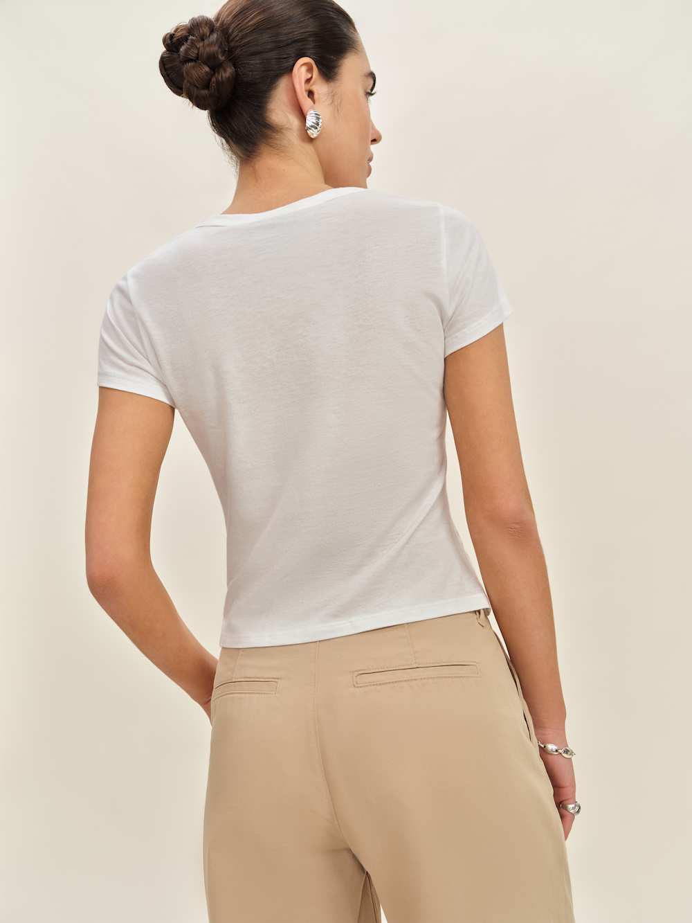 Reformation Max Slim Tee - Tree Hugger