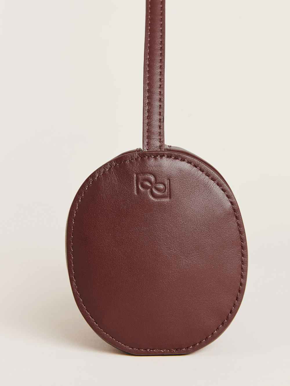 Reformation Simona Cylinder Bag - Ruby Leather
