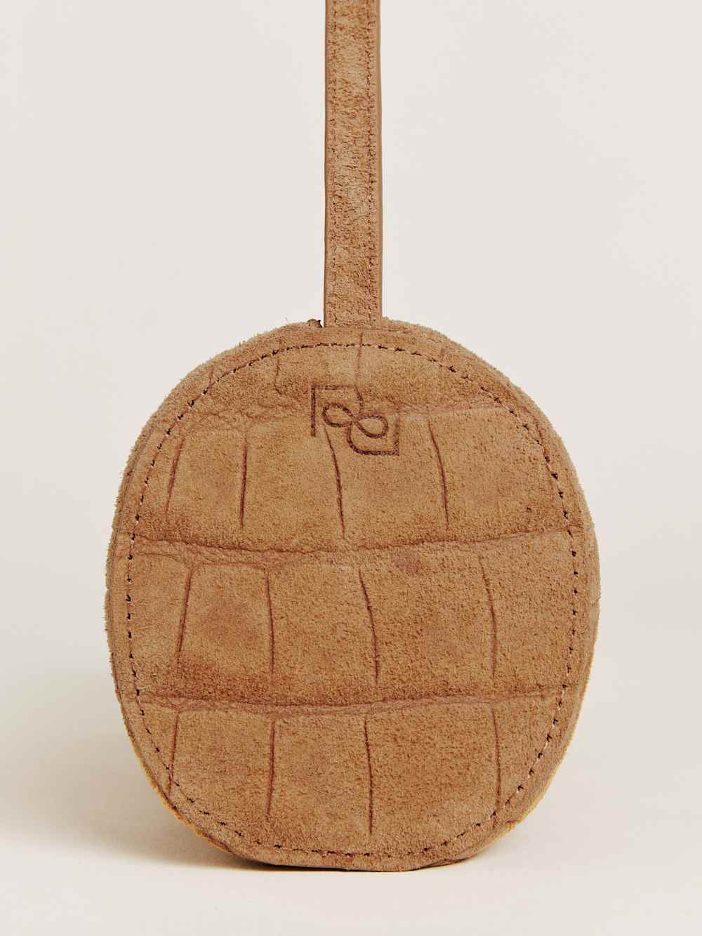 Reformation Simona Cylinder Bag - Sienna Embossed Suede