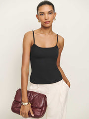 Reformation Avi Tank - Black