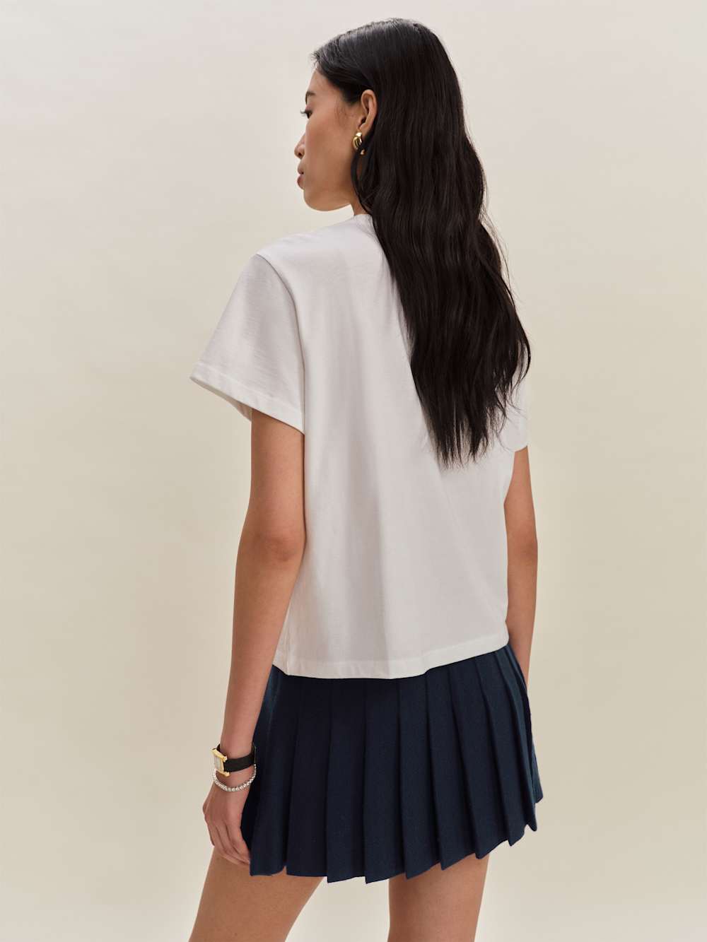 Reformation Rowan Crew Tee - Those Who Can't Play