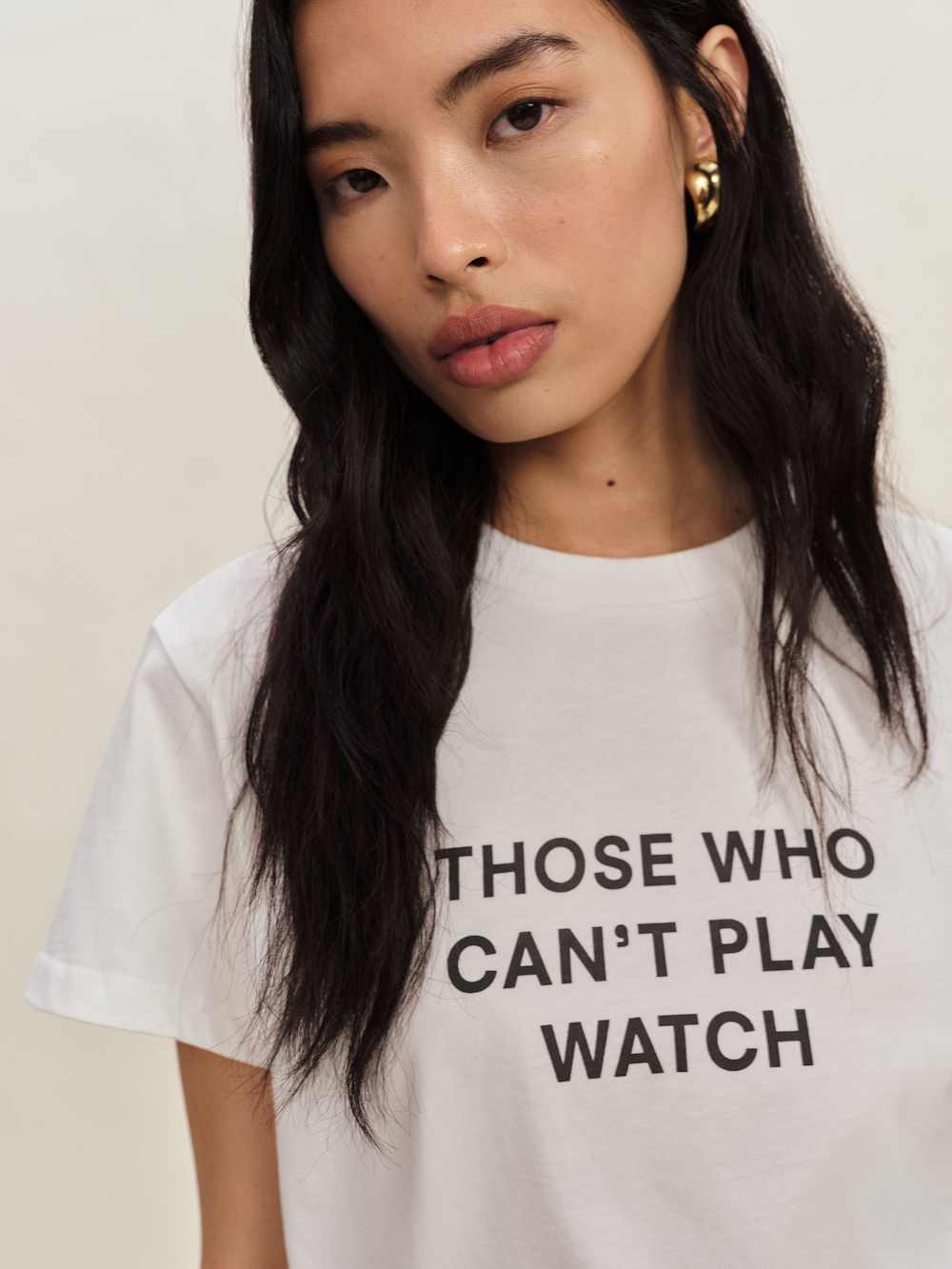 Reformation Rowan Crew Tee - Those Who Can't Play