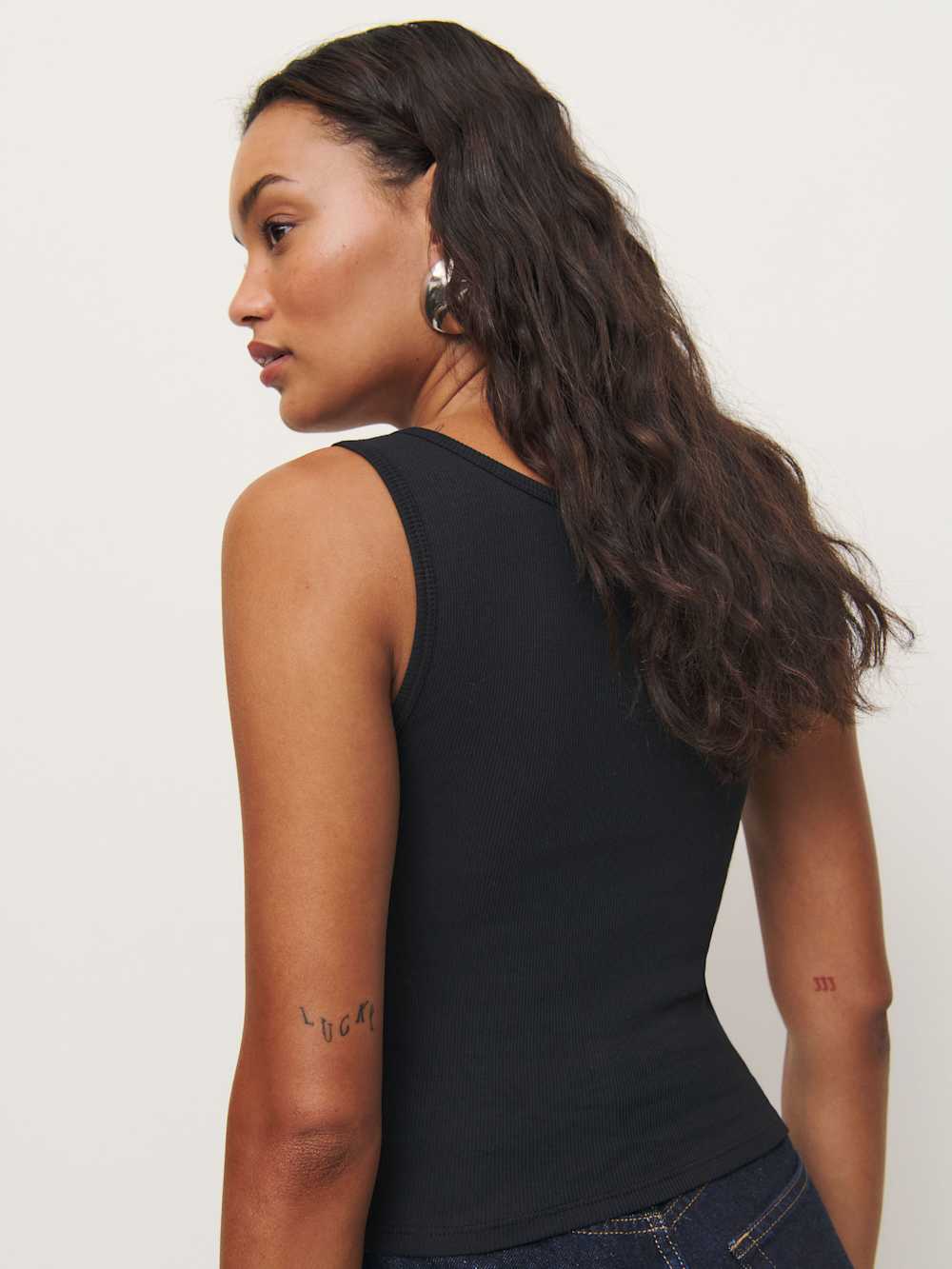 Reformation Olive Tank - Black