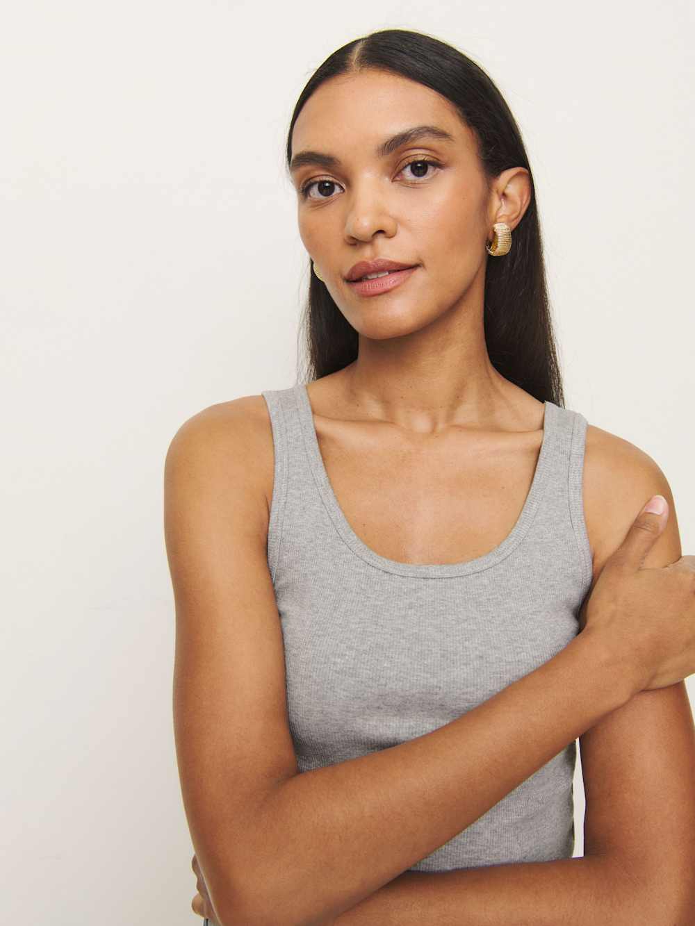 Reformation Olive Tank - Heather Grey