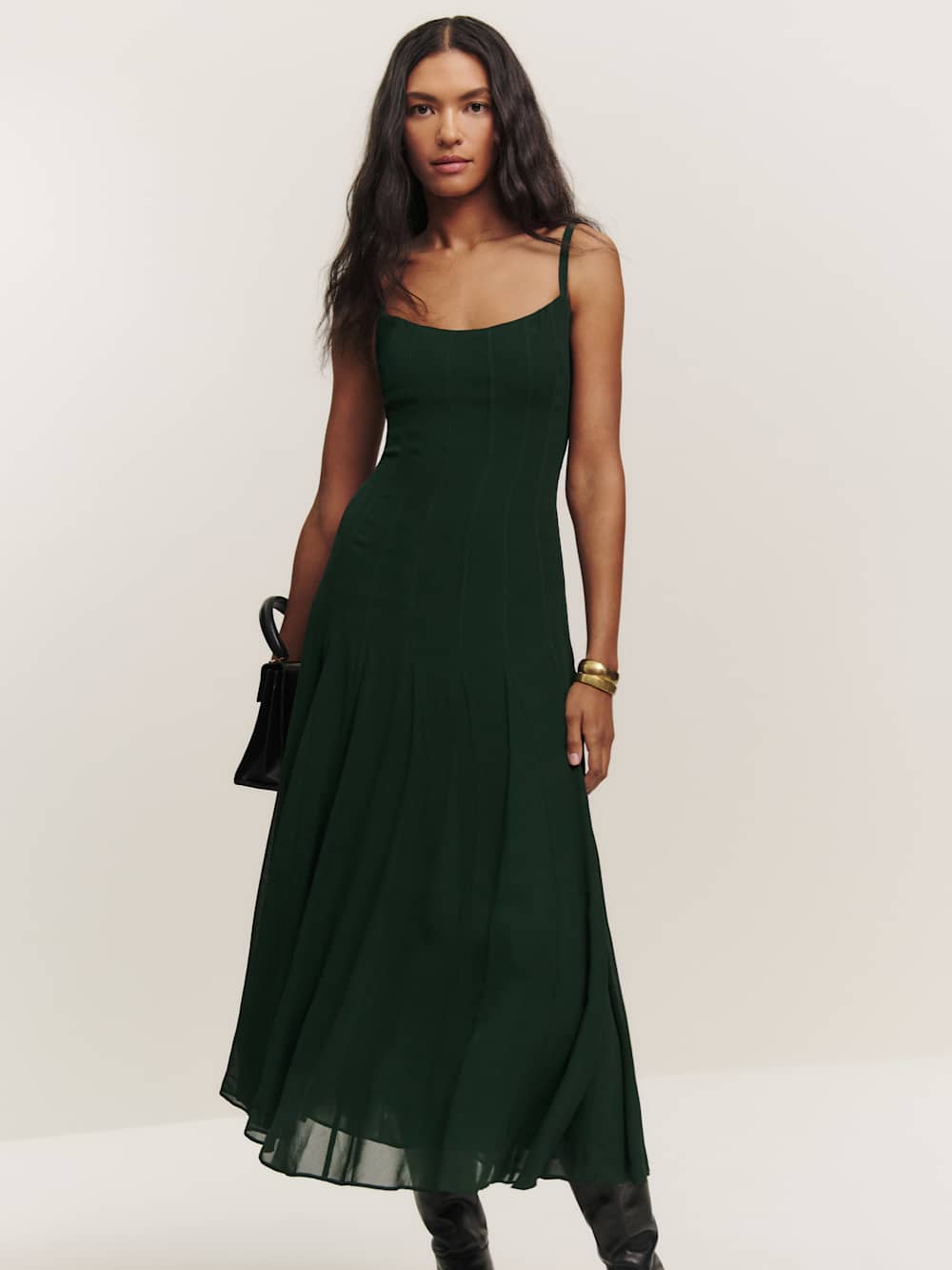 Reformation Katalina Dress - Forest