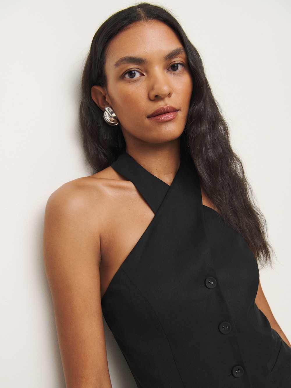 Reformation Tate Top - Black