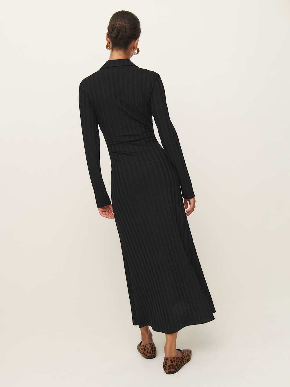 Reformation Blaire Knit Dress - Black