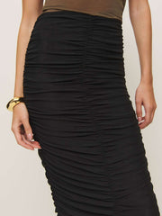 Reformation Effie Knit Skirt - Black