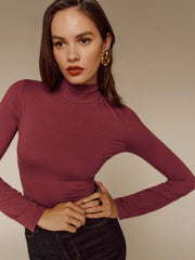 Reformation Nell Knit Top - Chianti