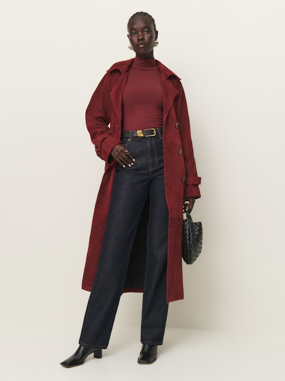 Reformation Nell Knit Top - Chianti