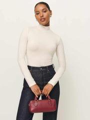 Reformation Nell Knit Top - Horchata