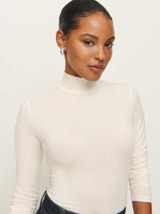 Reformation Nell Knit Top - Horchata
