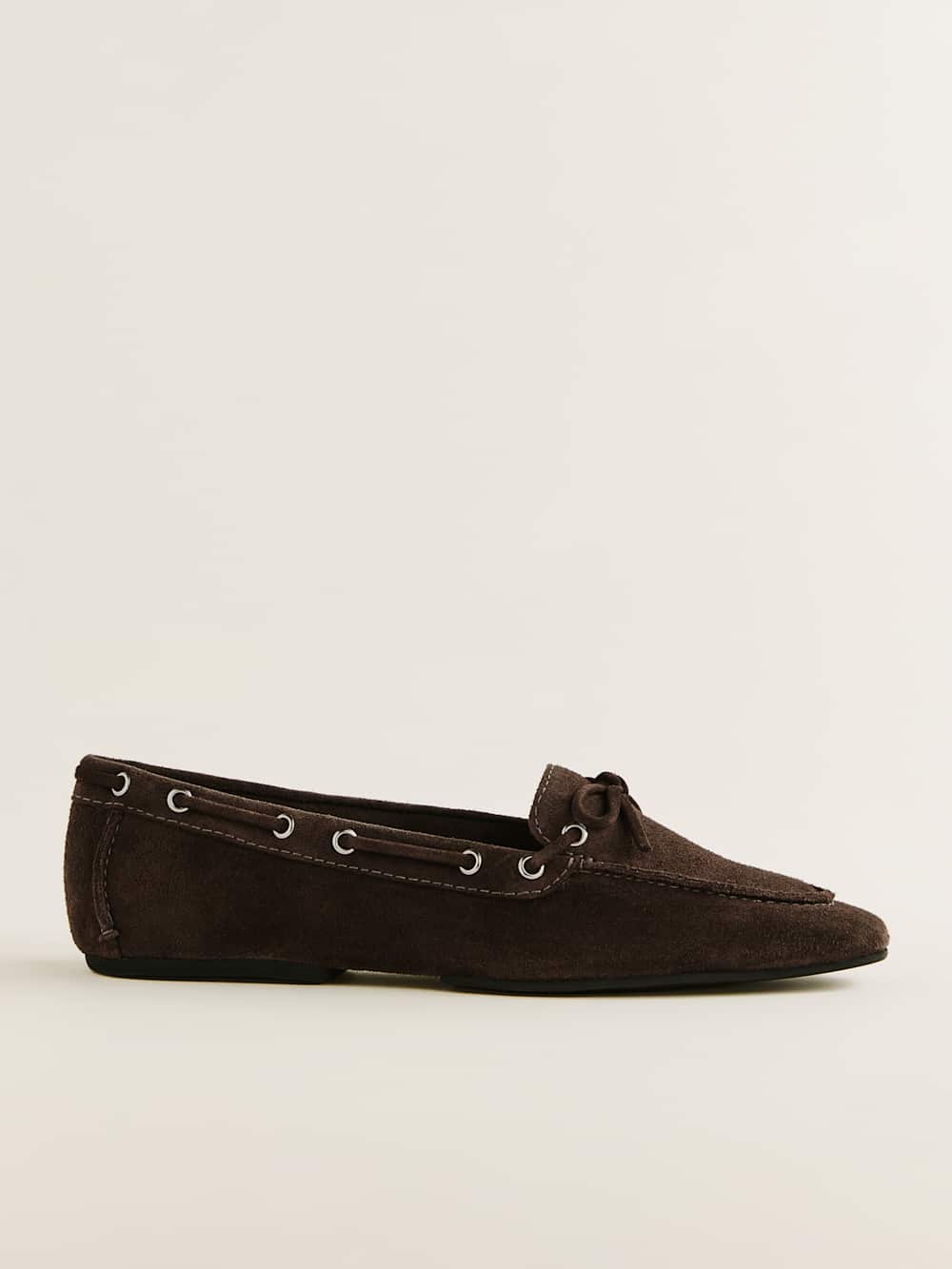 Reformation Kyla Boat Shoe - Boss Suede