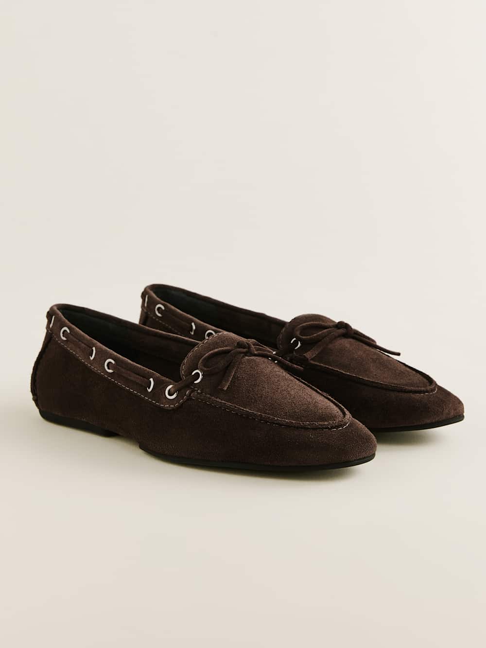 Reformation Kyla Boat Shoe - Boss Suede