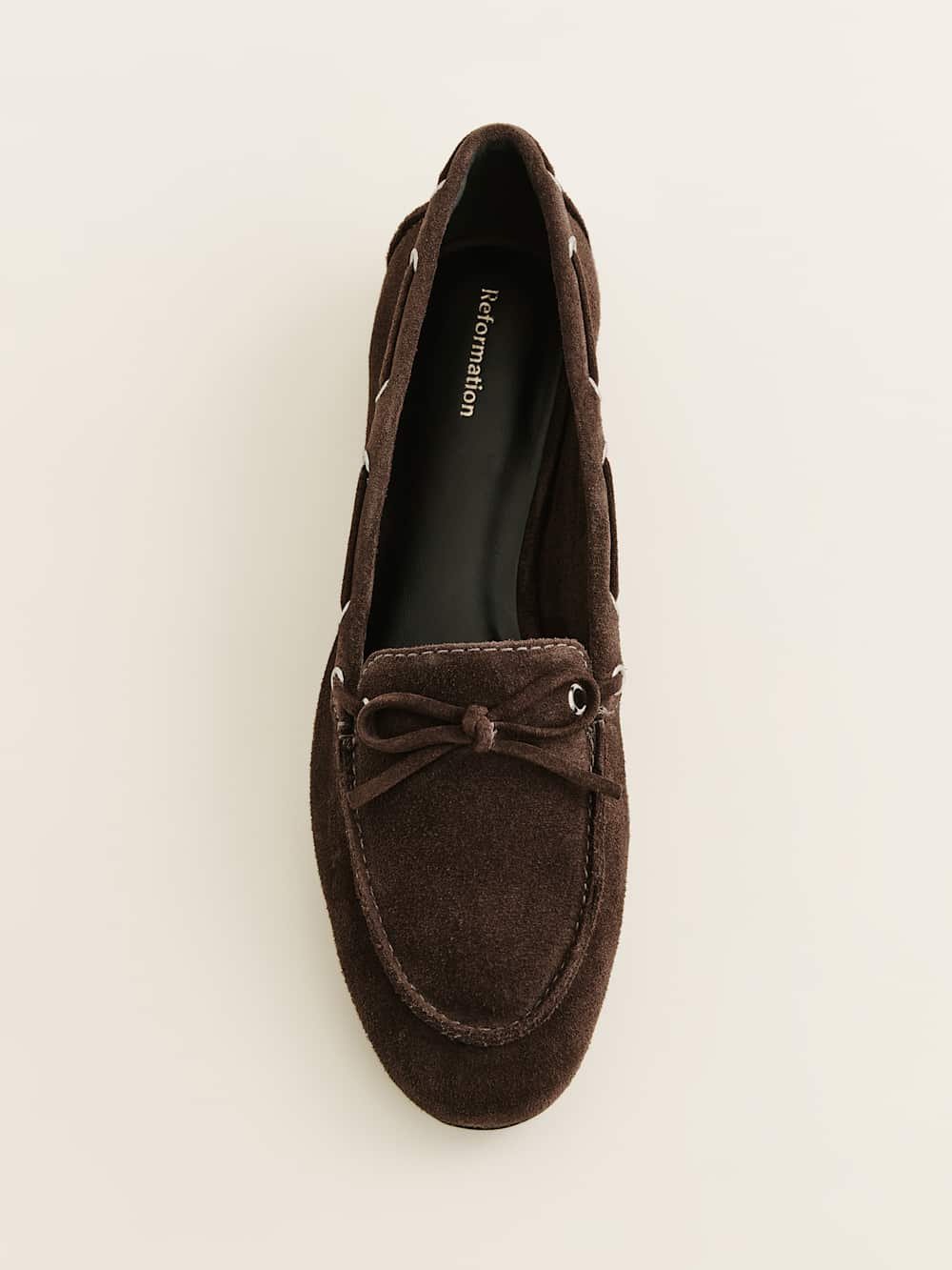 Reformation Kyla Boat Shoe - Boss Suede