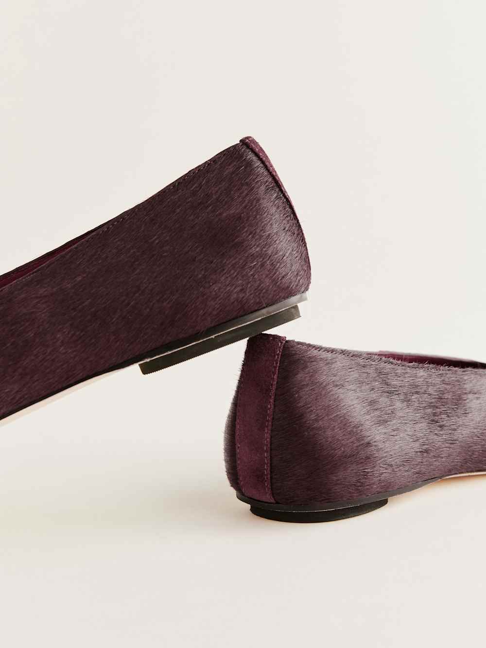 Reformation Prudence Ballet Flat - Ruby Haircalf