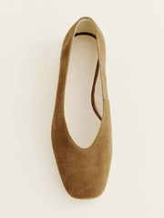 Reformation Prudence Ballet Flat - Bog Suede