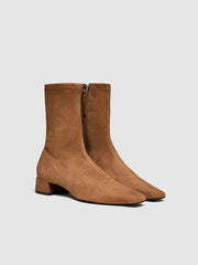 Reformation Rosina Ankle Boot - Cavalier Stretch Suede
