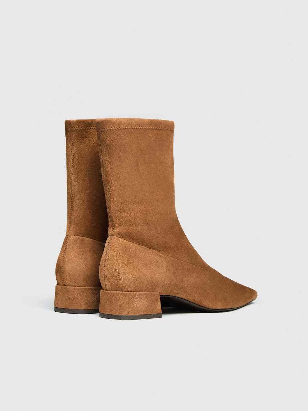 Reformation Rosina Ankle Boot - Cavalier Stretch Suede